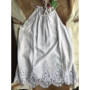 White Lilly Pulitzer Diem Top • NWT • Medium
